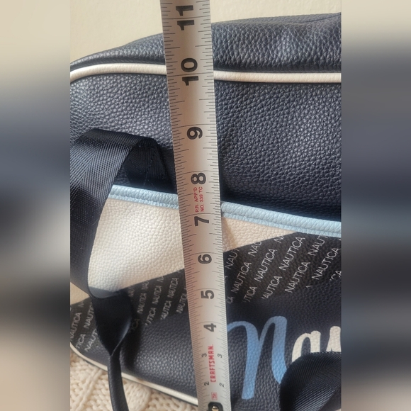 Nautica Blue and White Shoulder Bag - Picture 6 of 6